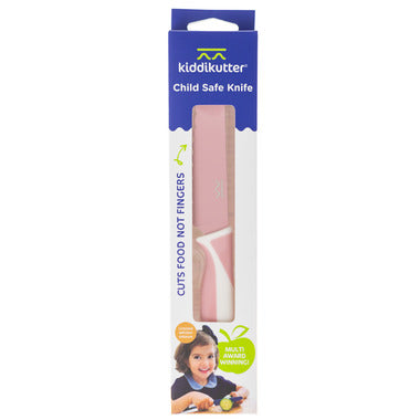 Kiddikutter Child Safe Knife in Pink Blush