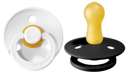BIBS Original Colour Series Natural Latex Pacifiers