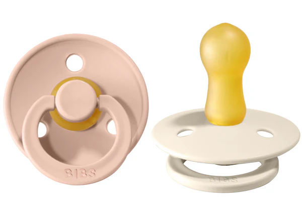 BIBS Original Colour Series Natural Latex Pacifiers