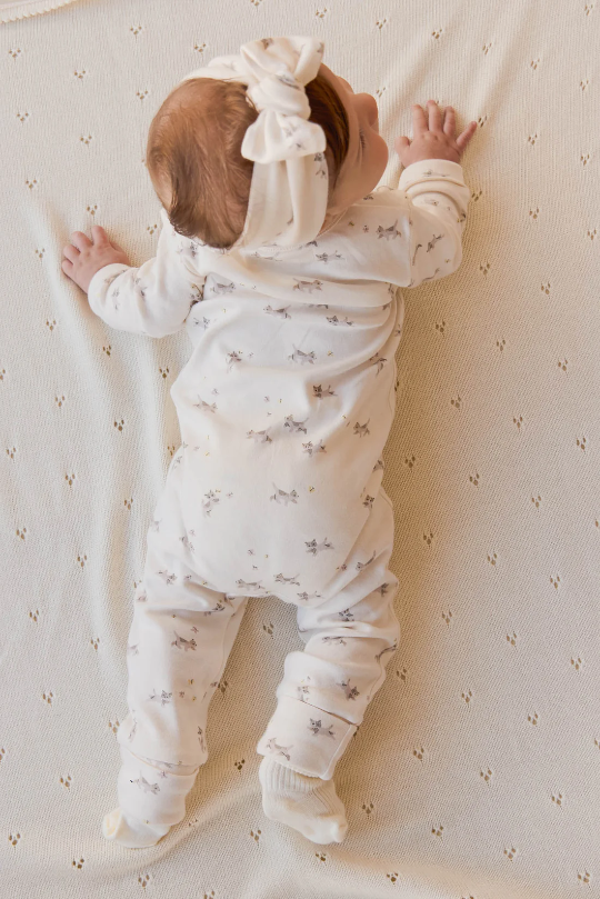Organic Cotton Frankie Onepiece in Playful Kittens
