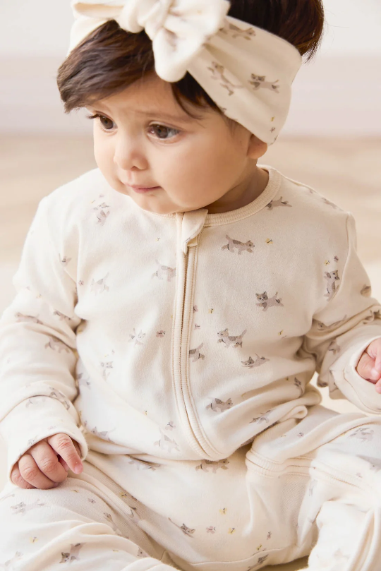 Organic Cotton Frankie Onepiece in Playful Kittens