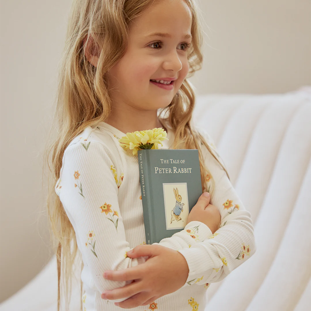 Petit Lem Ribbed PJ Set in Daffodil