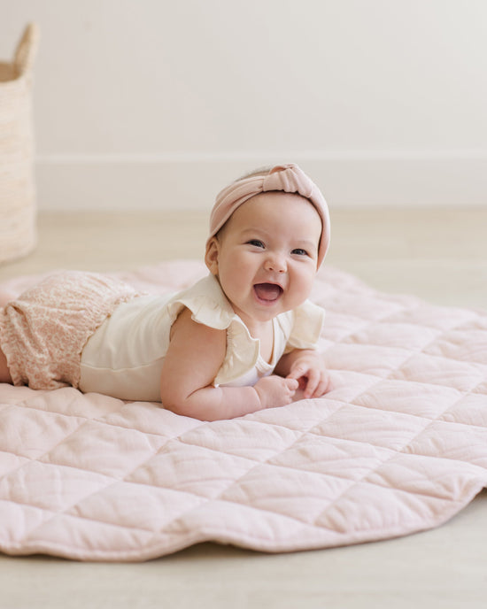 Quincy Mae Knotted Headband in Bubblegum