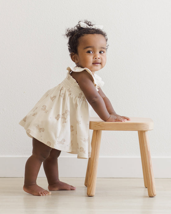 Quincy Mae Little Knot Headband in Ivory
