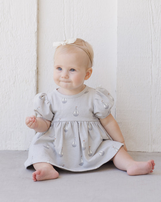 Quincy Mae Little Knot Headband in Ivory