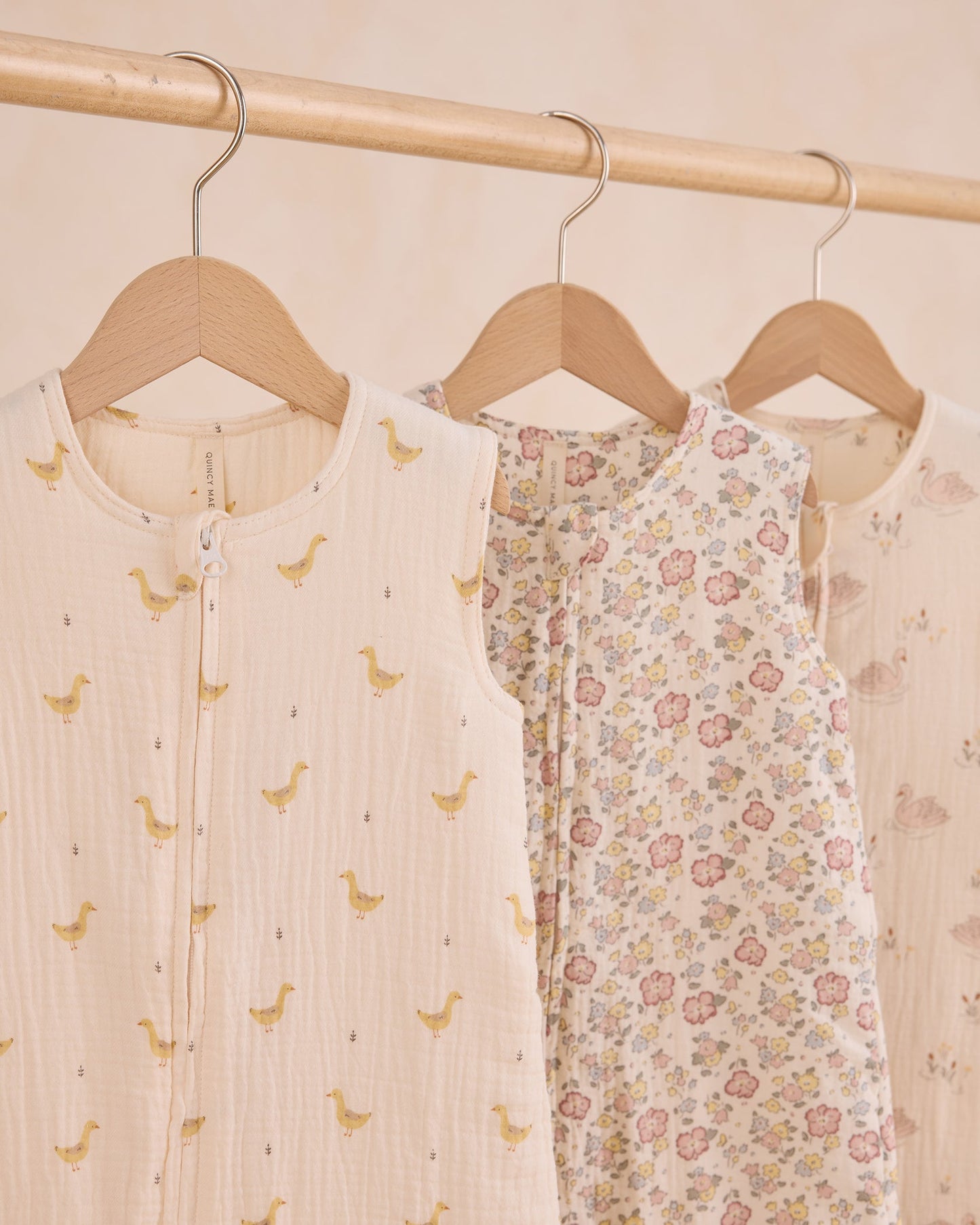 Quincy Mae Muslin Sleep Bag in Bloom