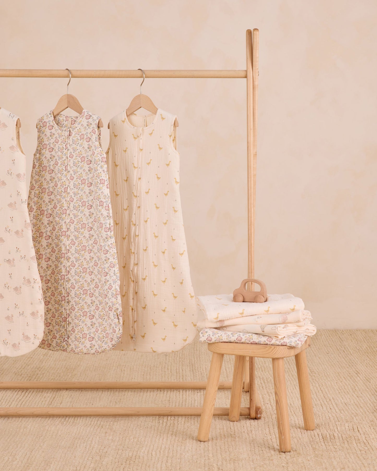 Quincy Mae Muslin Sleep Bag in Bloom