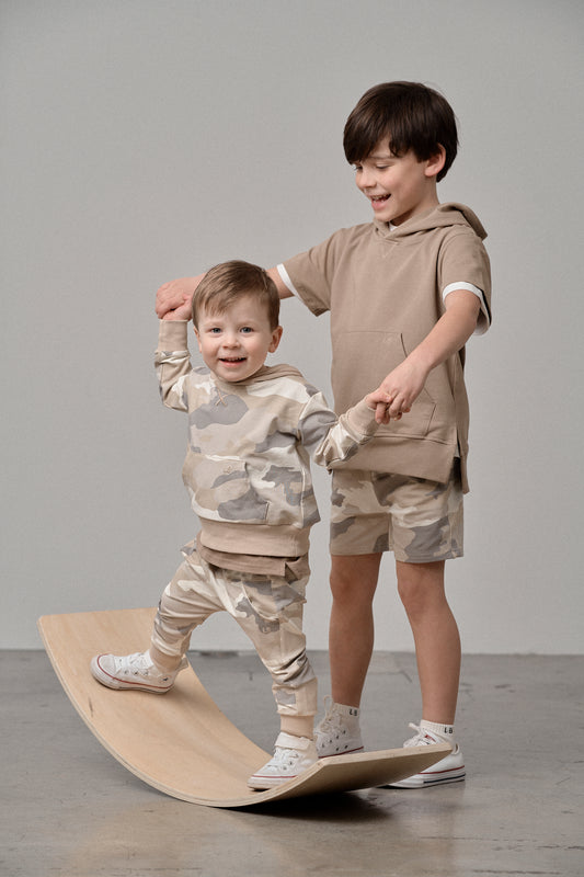 Little Bipsy Hoodie in Faded Camo