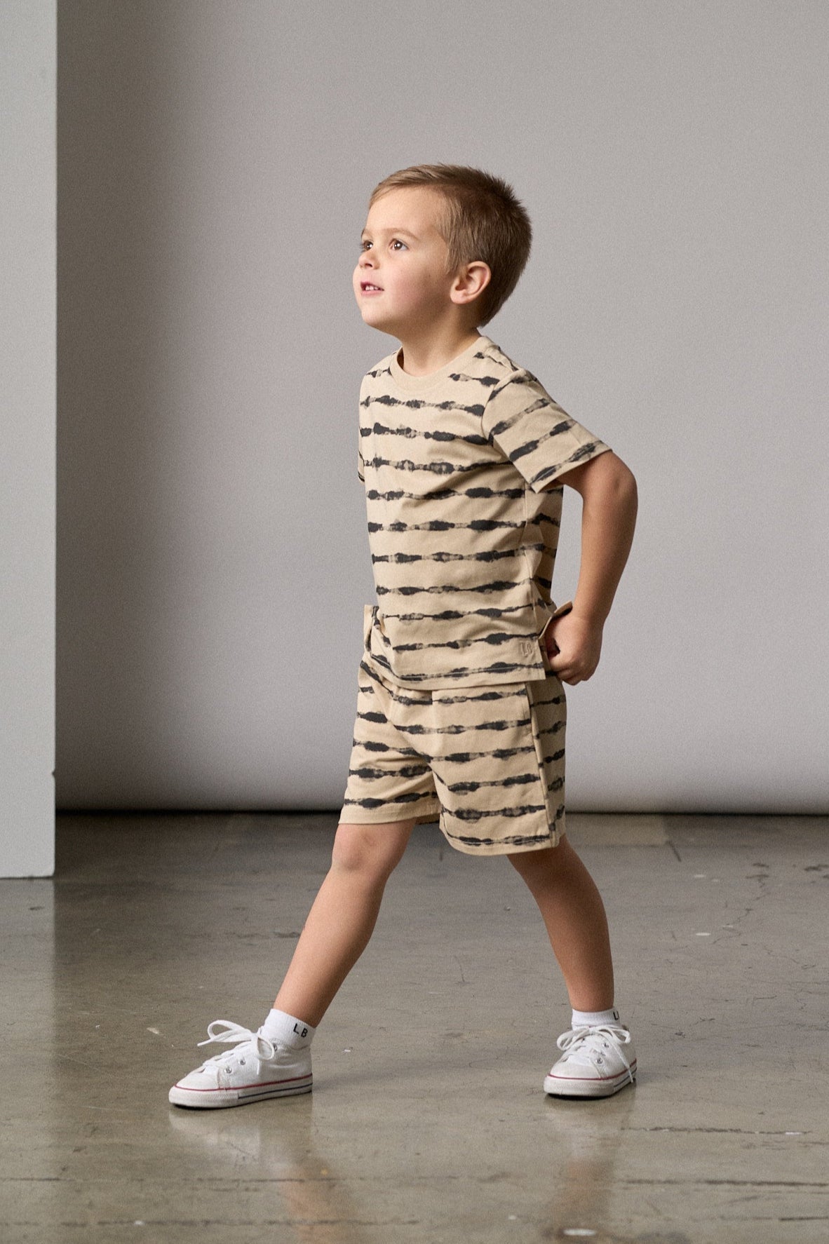 Little Bipsy Static Stripe Tee