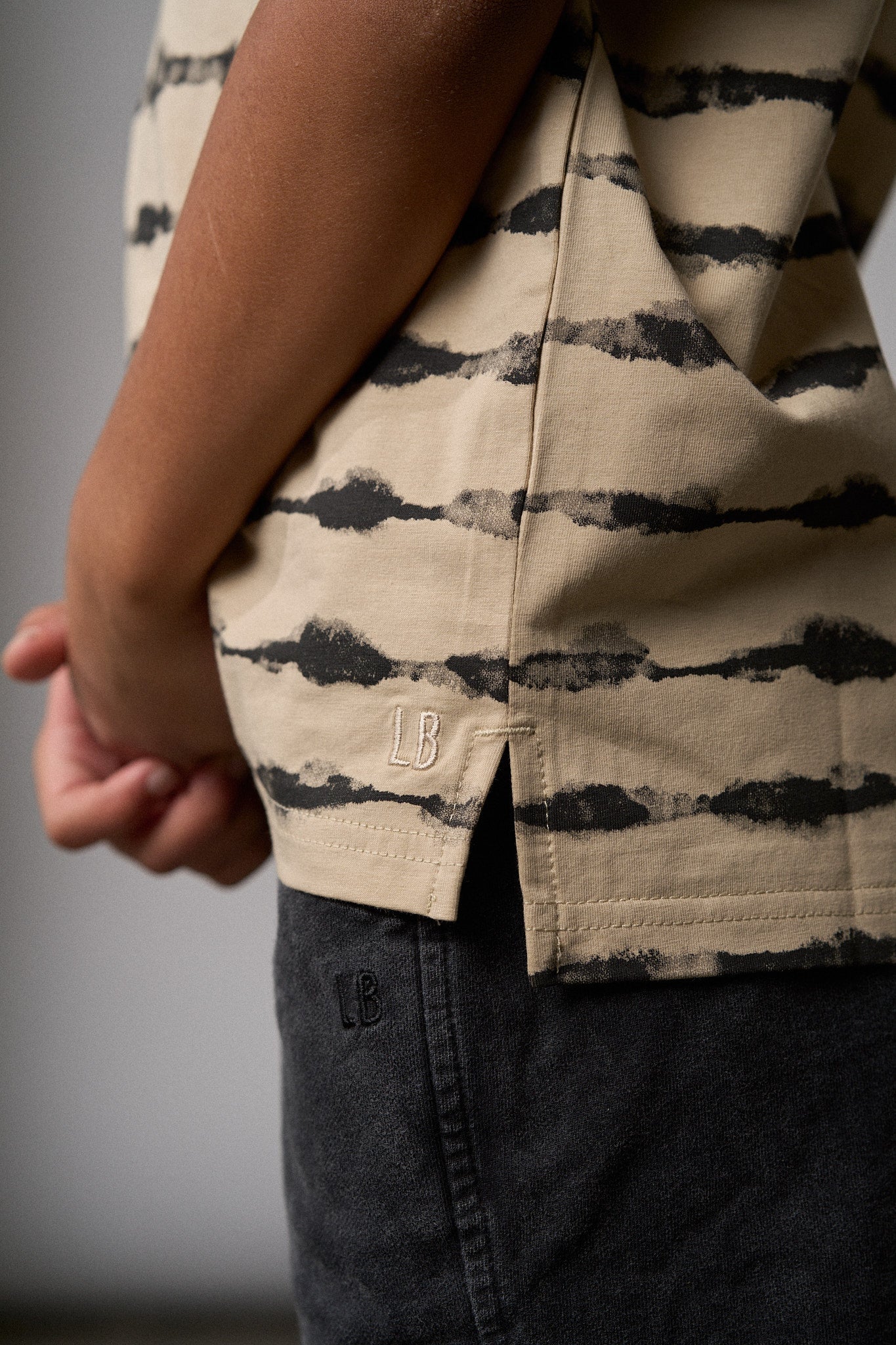 Little Bipsy Static Stripe Tee