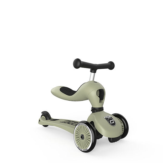 Scoot & Ride Highwaykick 1 in Olive