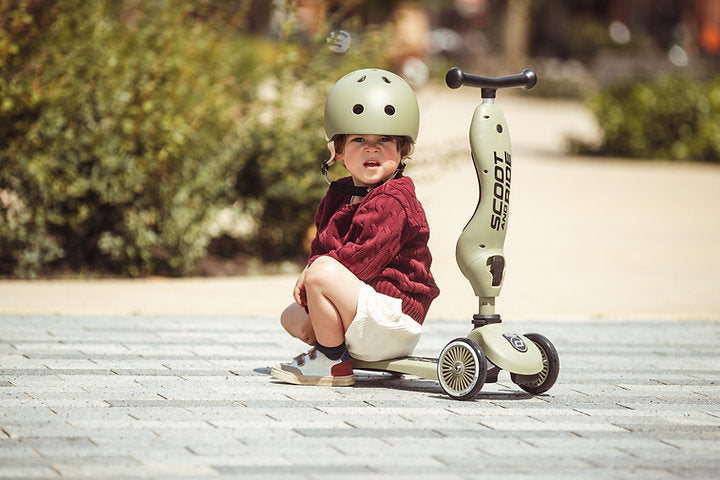 Scoot & Ride Highwaykick 1 in Olive