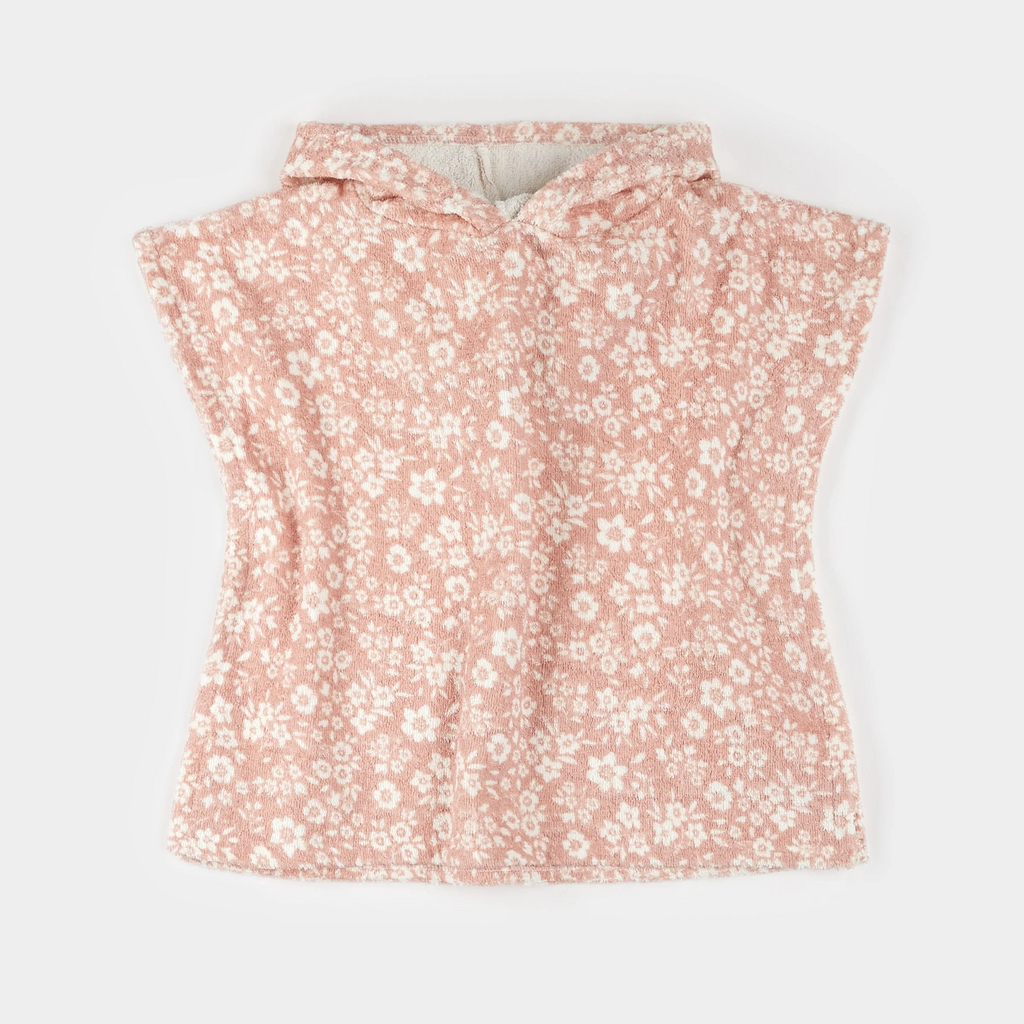 Petit Lem Beach Poncho in Rose Floral