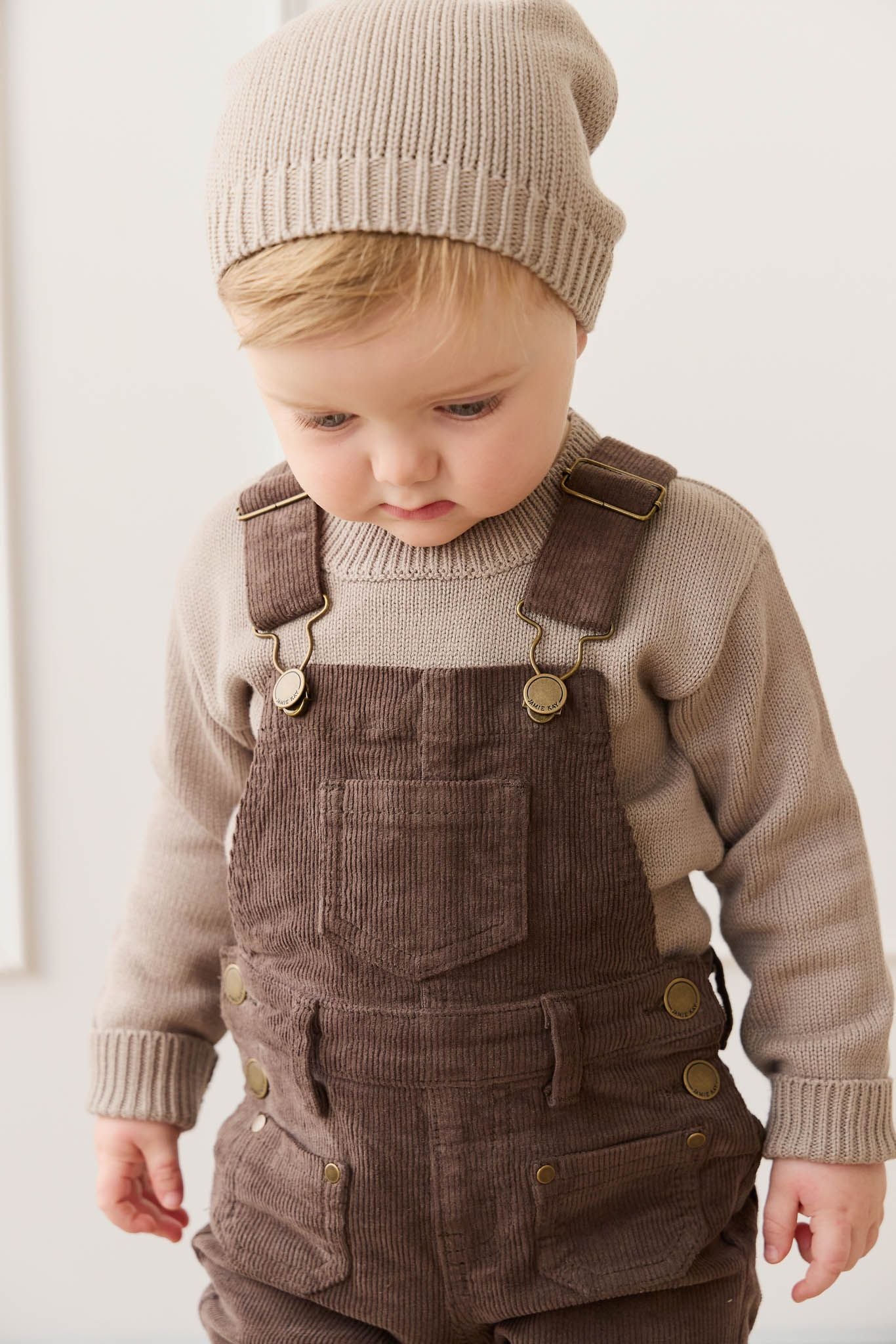 Jamie Kay Arlo Cord Overall in Pinecone