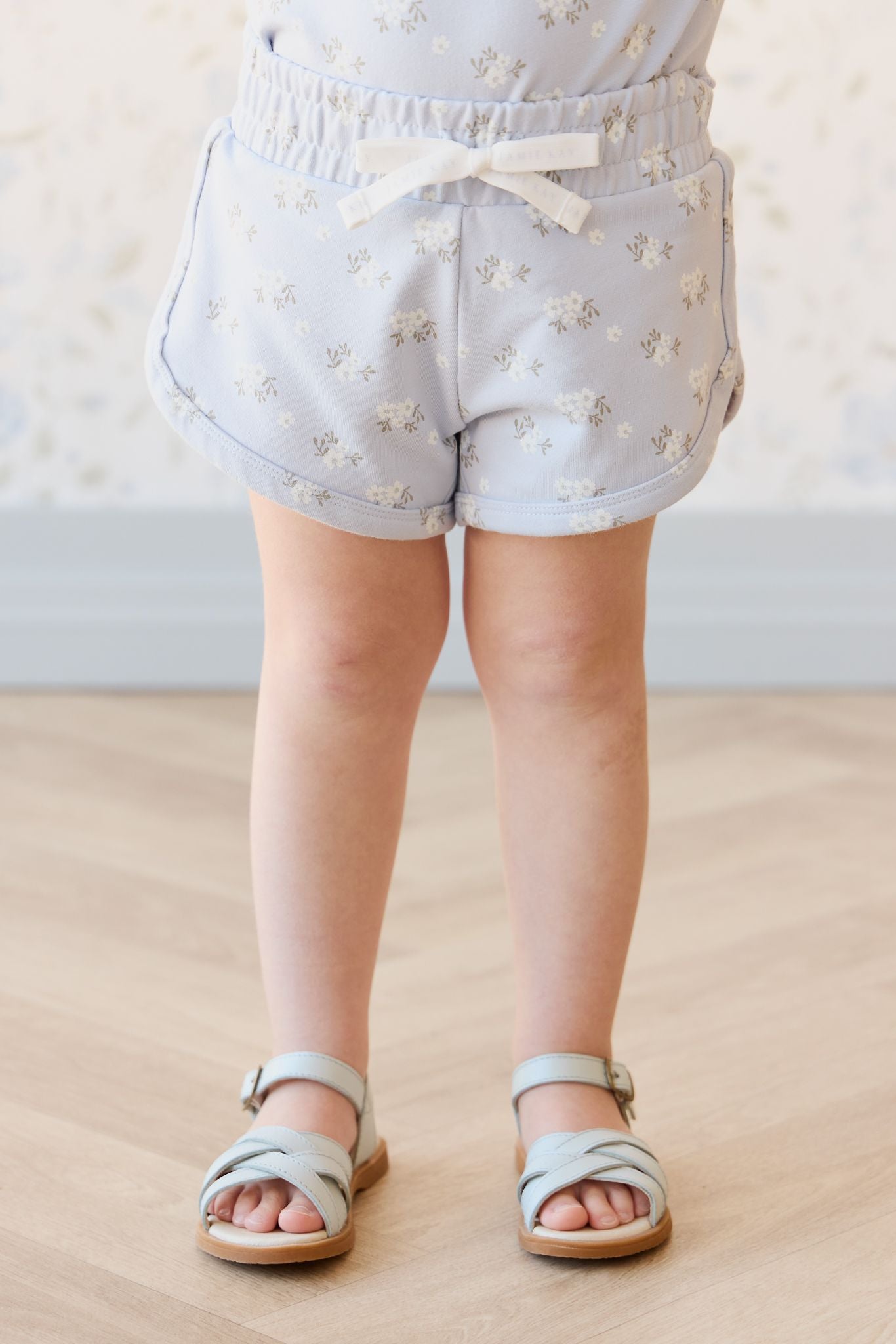 Jamie Kay Organic Cotton Ivy Shortie in Rose Floral Smoke