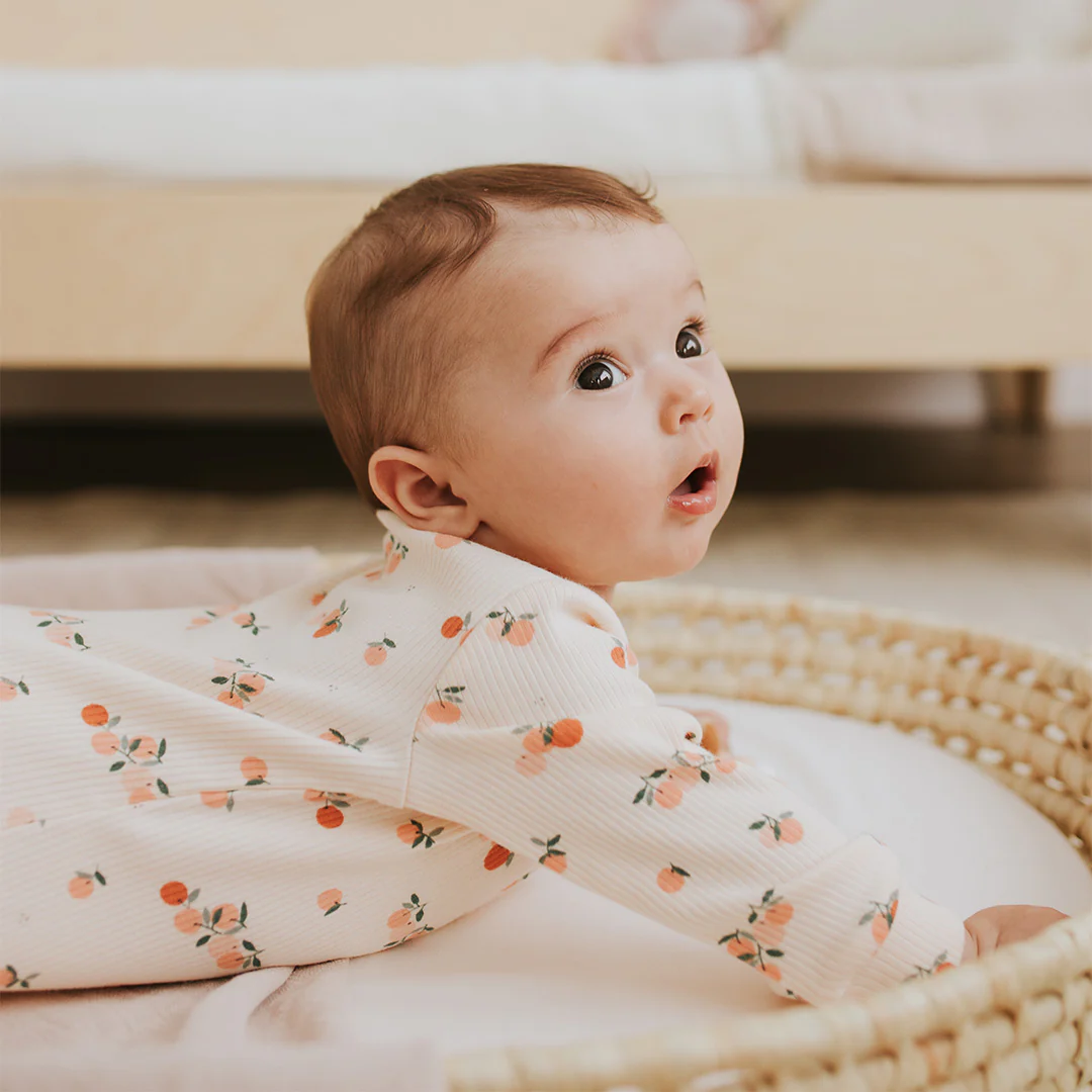 Petit Lem Ribbed Sleeper in Agrumes