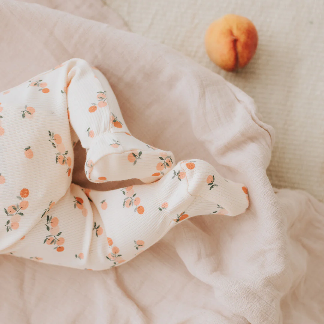 Petit Lem Ribbed Sleeper in Agrumes