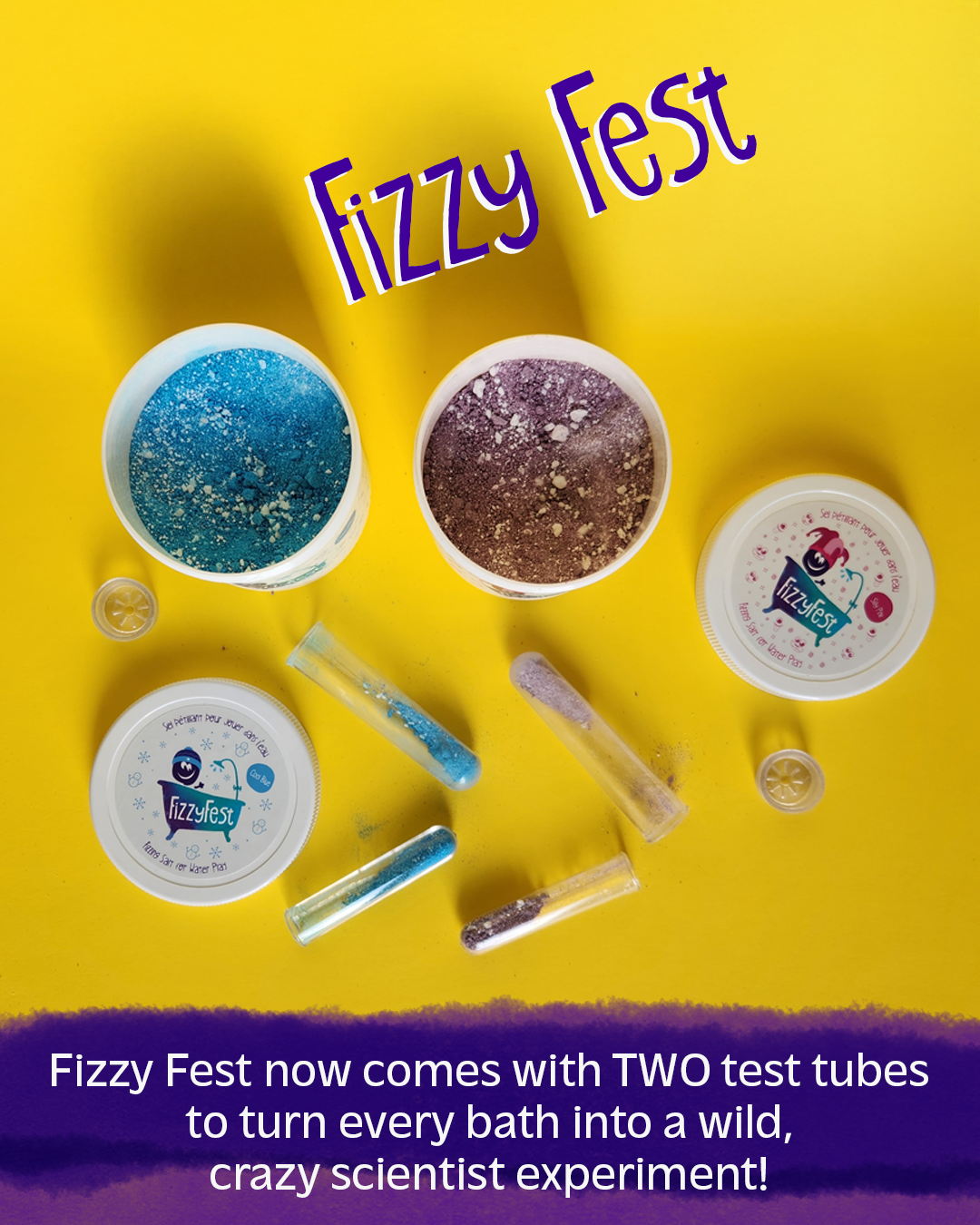 Fizzy Fest Bath Salt Science Kit