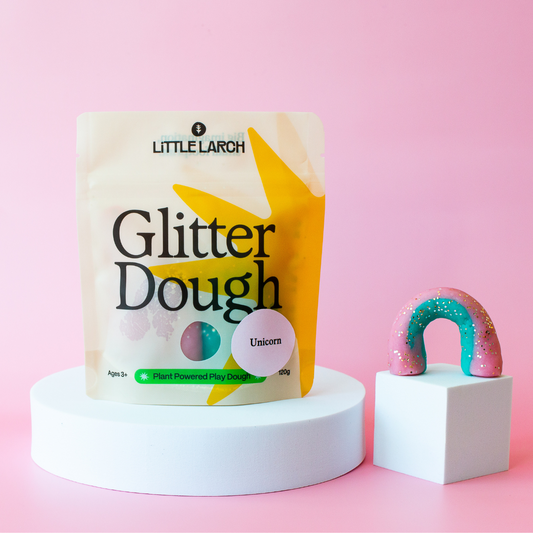 Little Larch Natural Playdough - Glitter Dough