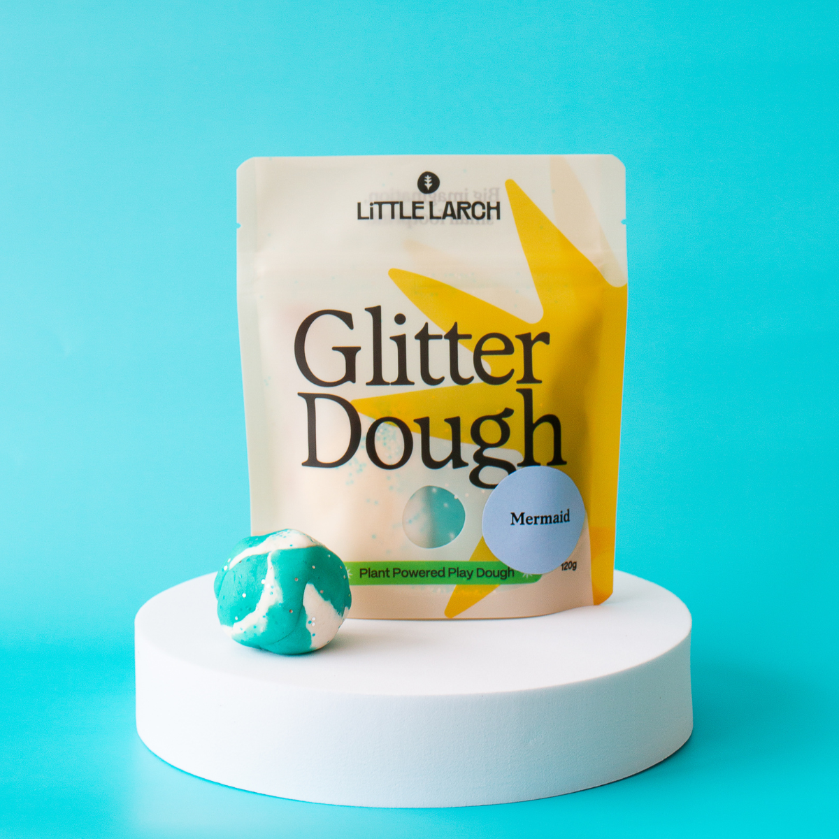 Little Larch Natural Playdough - Glitter Dough