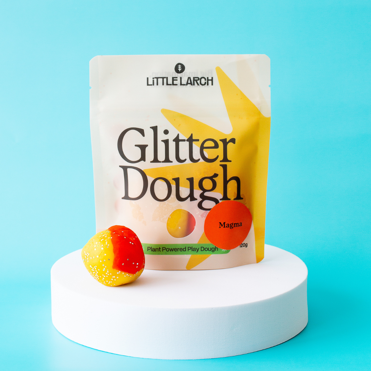 Little Larch Natural Playdough - Glitter Dough