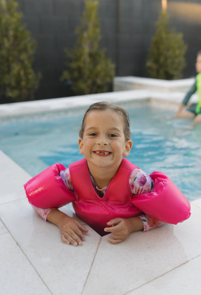 Current Tyed Floaties in Hot Pink