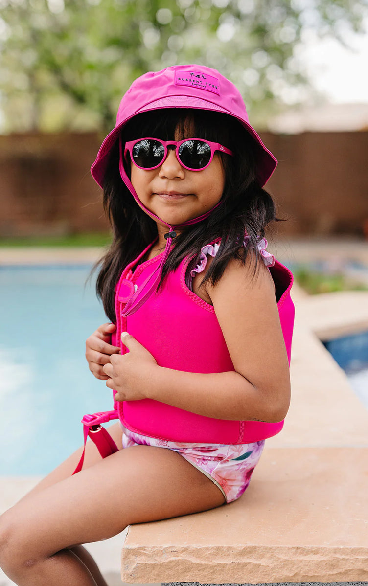 Current Tyed Keyhole Sunnies in Hot Pink