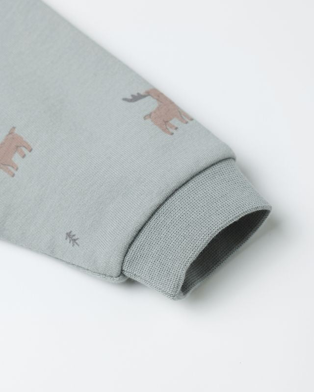 Quincy Mae Relaxed Sweatsuit in Moose