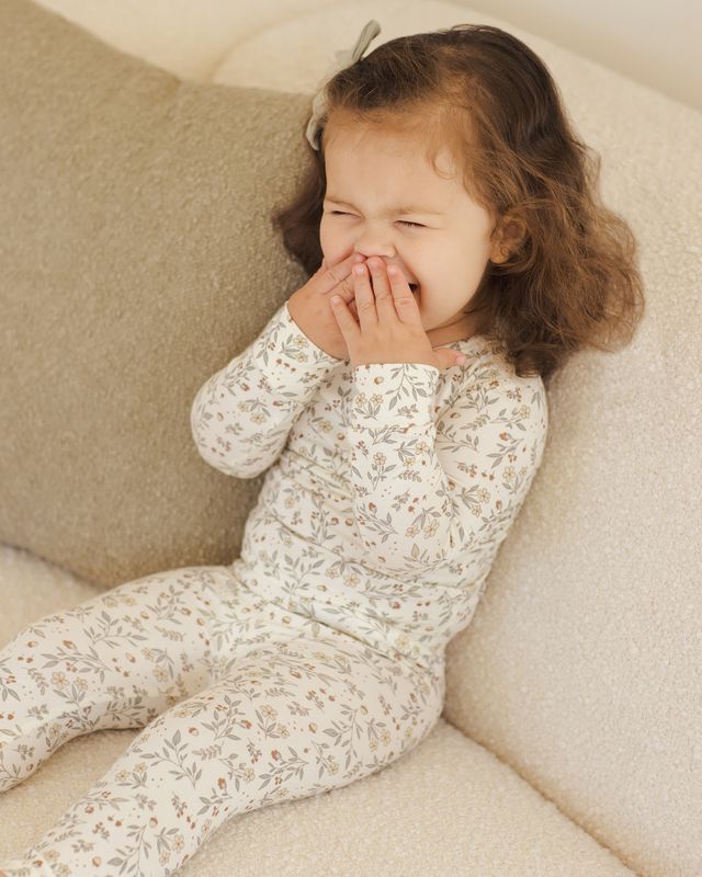 Quincy Mae Bamboo Pajama Set in Woodland