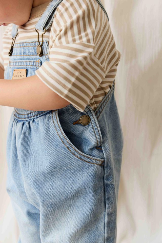 Jamie Kay Cecil Overall in Antique Blue