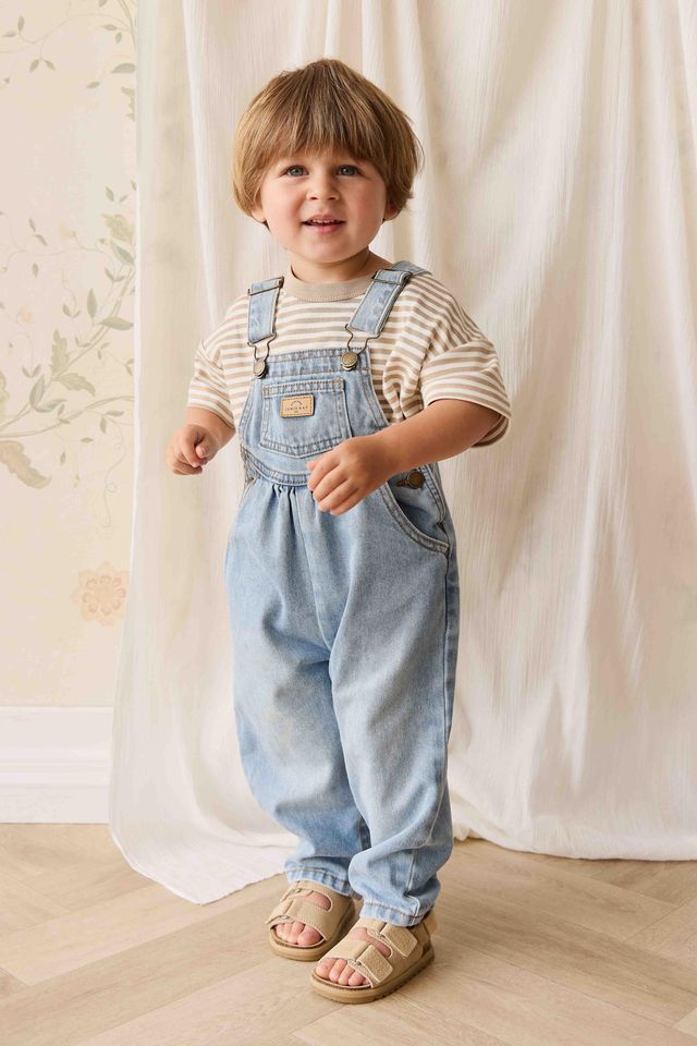 Jamie Kay Cecil Overall in Antique Blue