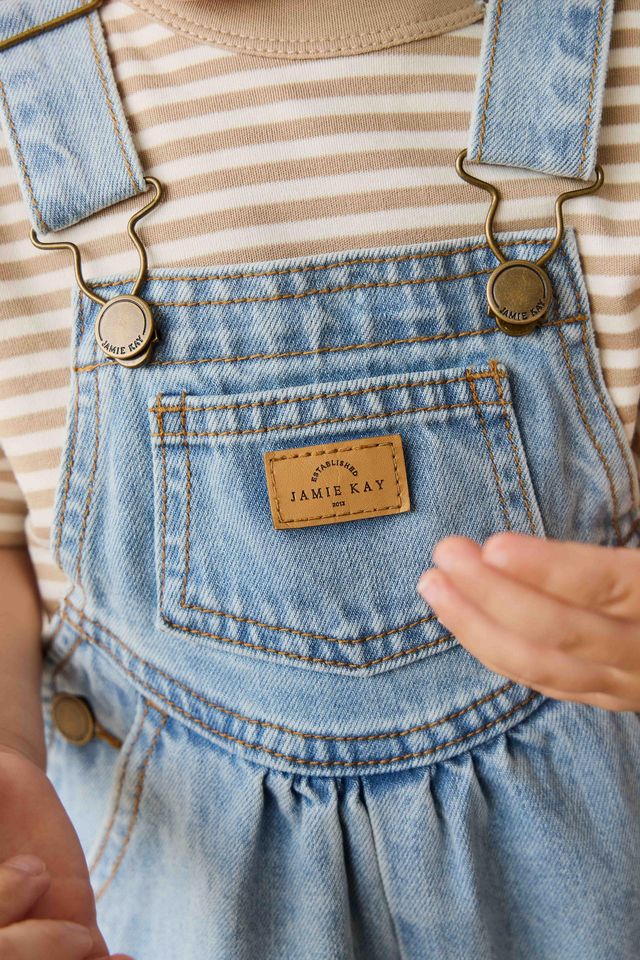 Jamie Kay Cecil Overall in Antique Blue