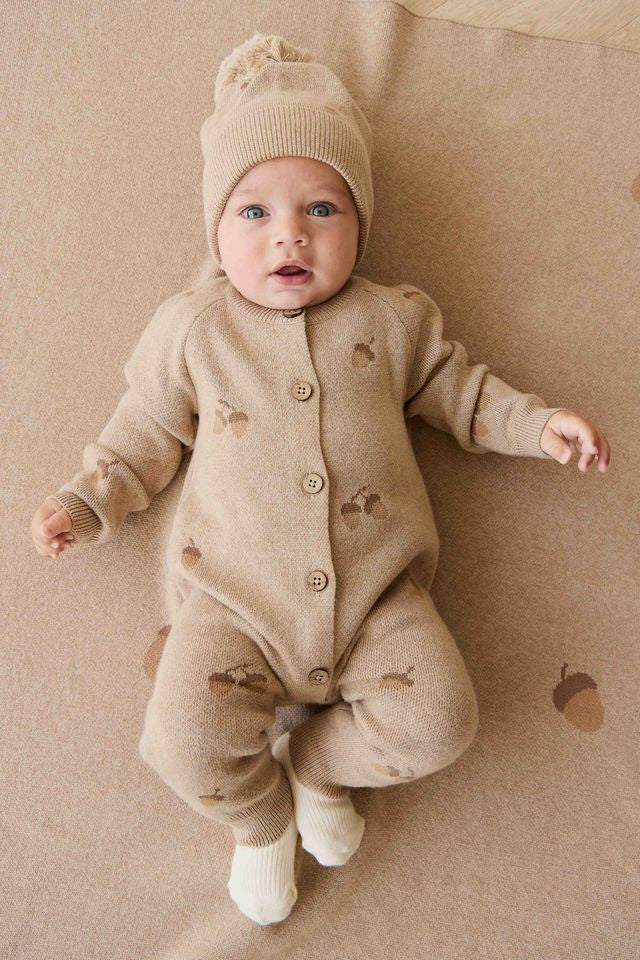 Jamie Kay Easton Onepiece in Forest Acorns Cashew Marle