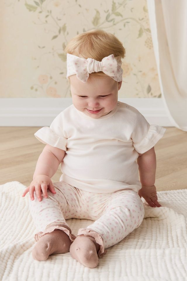 Jamie Kay Organic Cotton Everyday Legging in Victoria Blush