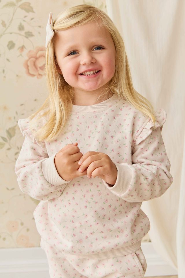 Jamie Kay Organic Cotton Lilith Sweatshirt in Victoria Blush