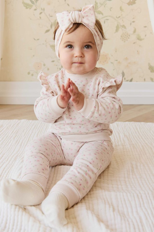 Jamie Kay Organic Cotton Lilith Sweatshirt in Victoria Blush