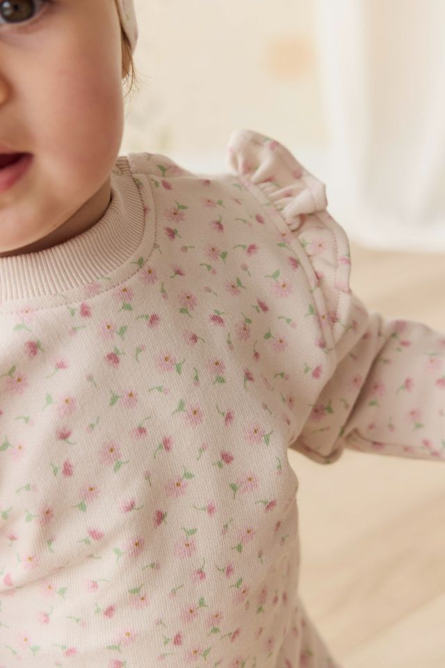 Jamie Kay Organic Cotton Lilith Sweatshirt in Victoria Blush