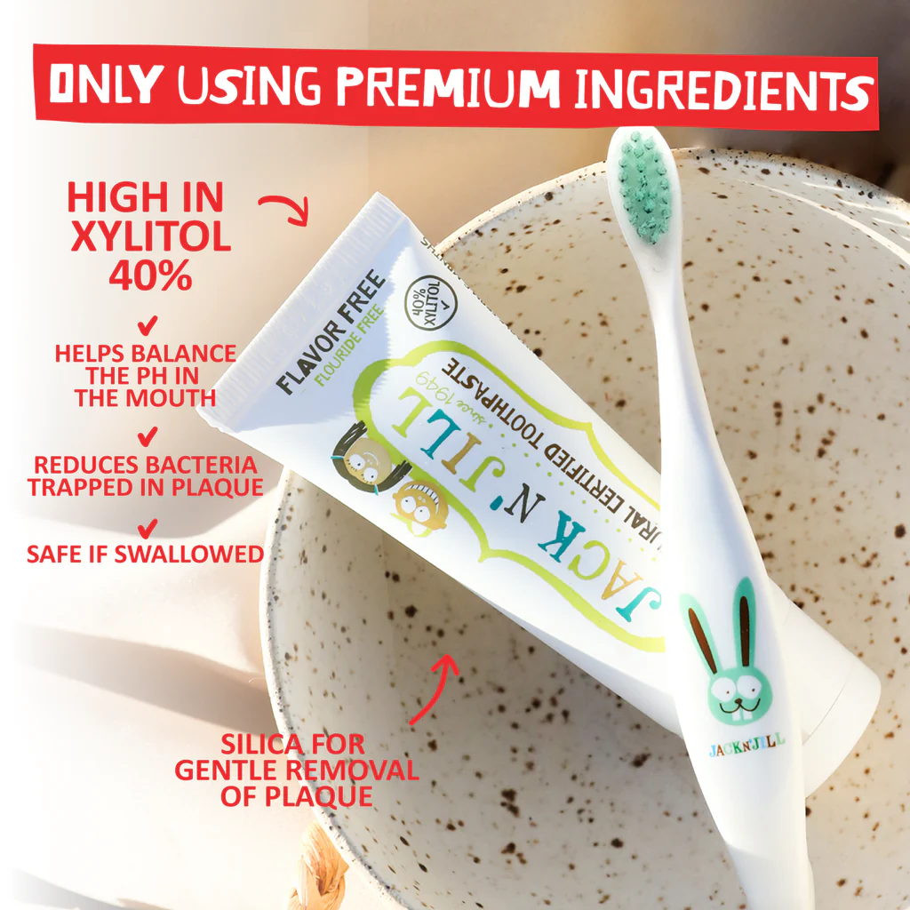 Jack N’ Jill Organic Fluoride Free Toothpaste