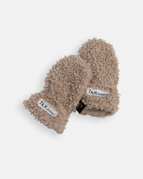 7AM Enfant Cub Gift Set - Teddy Hat and Mittens