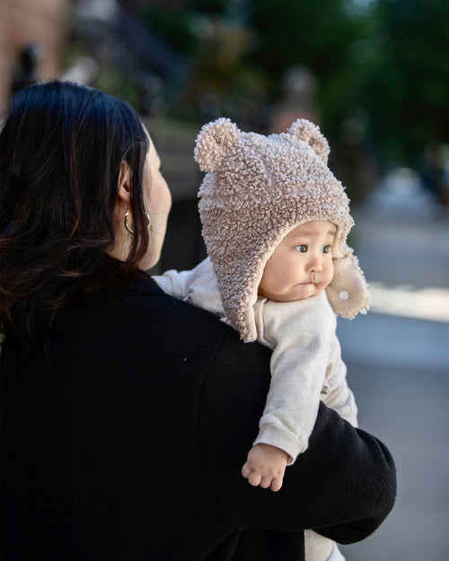 7AM Enfant Cub Gift Set - Teddy Hat and Mittens