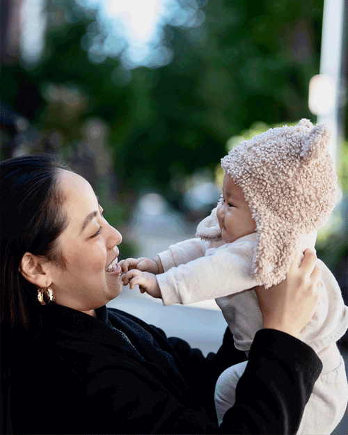 7AM Enfant Cub Gift Set - Teddy Hat and Mittens