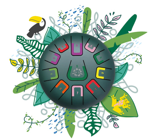 Tambu Tongue Drums 8”