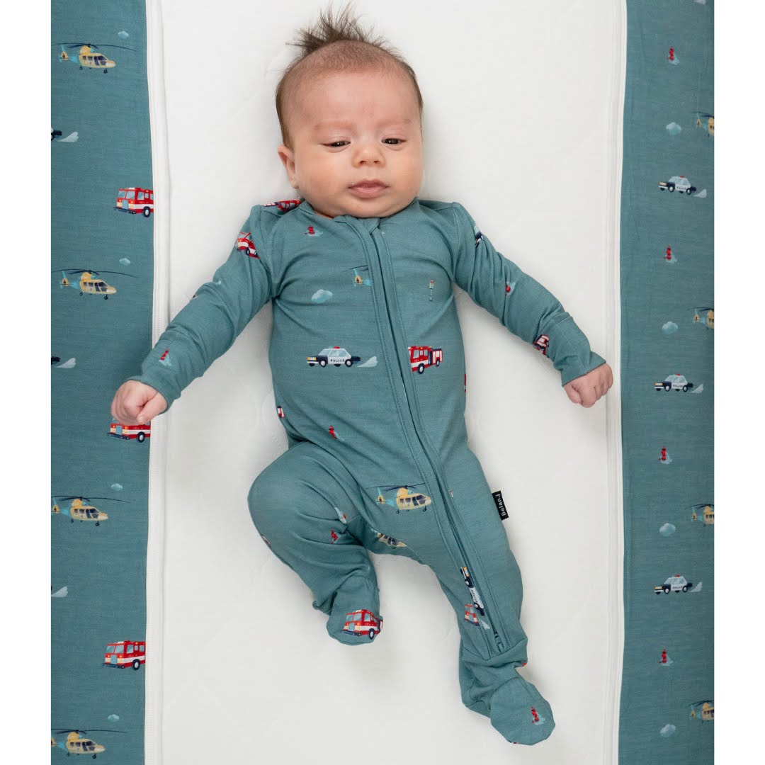 Belan J Bamboo Footed Sleeper in Emergency Vehicles