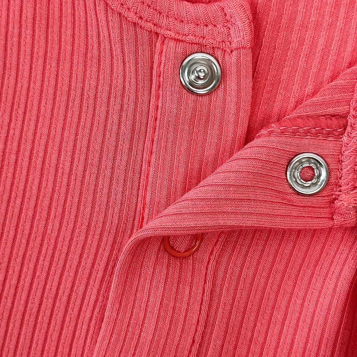 Belan J Ribbed Knotted Sleep Gown in Candy Pink