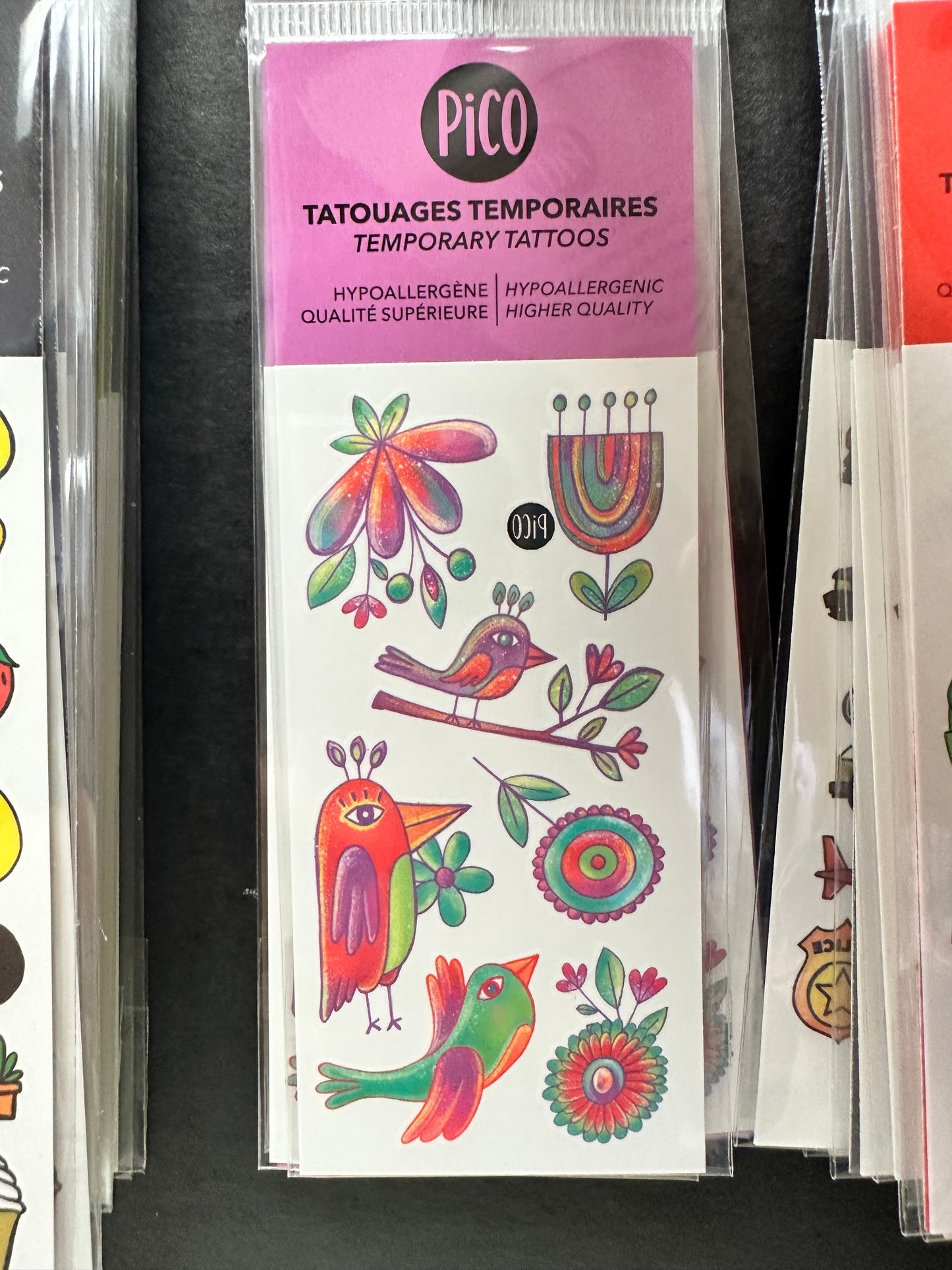Pico Temporary Tattoos
