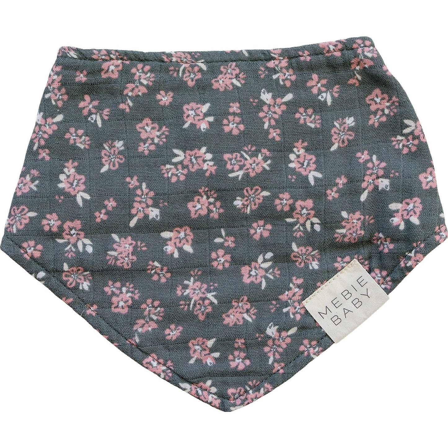 Mebie Baby Classic Bib in Olive Floral