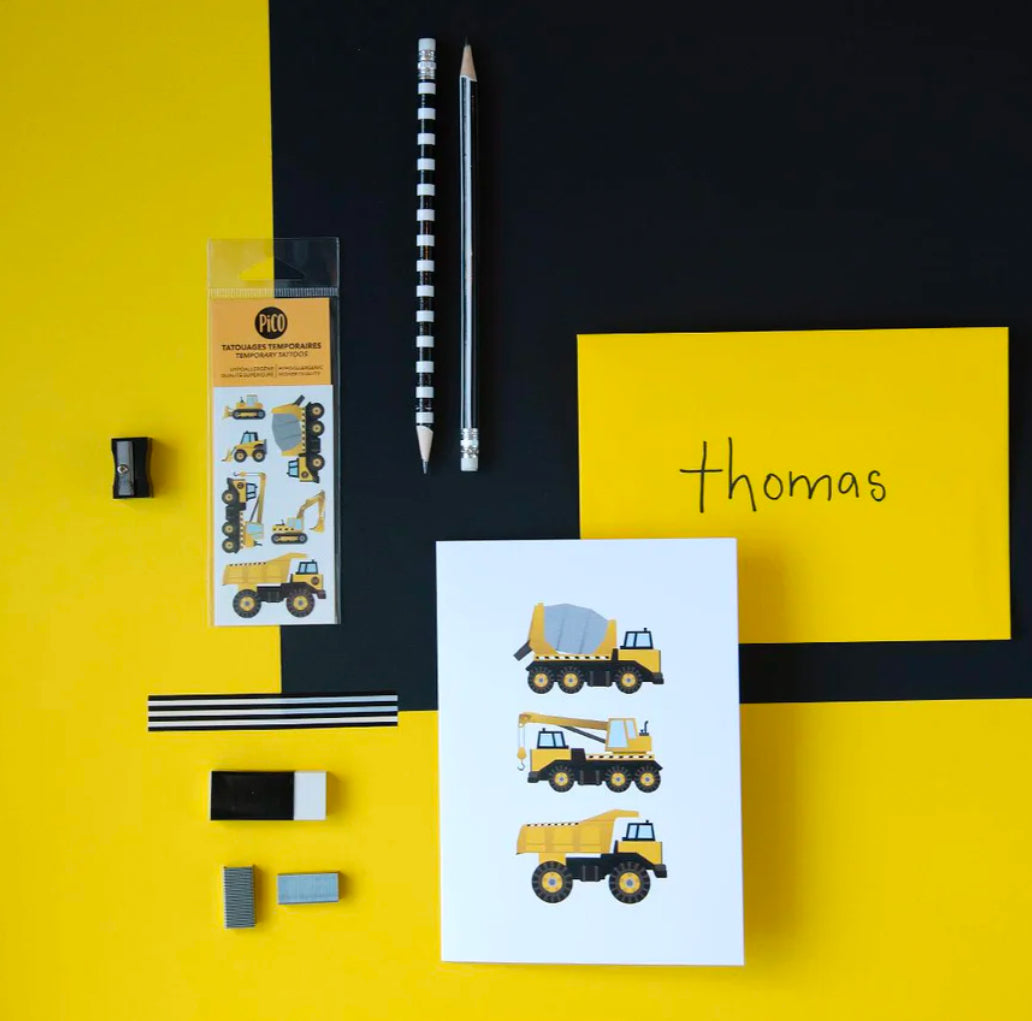Pico Gretting Card and Temporary Tattoo Sets
