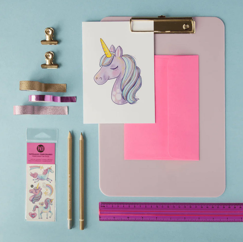 Pico Gretting Card and Temporary Tattoo Sets