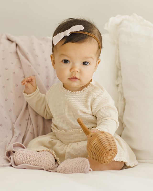 Quincy Mae Little Knot Headband in Lilac