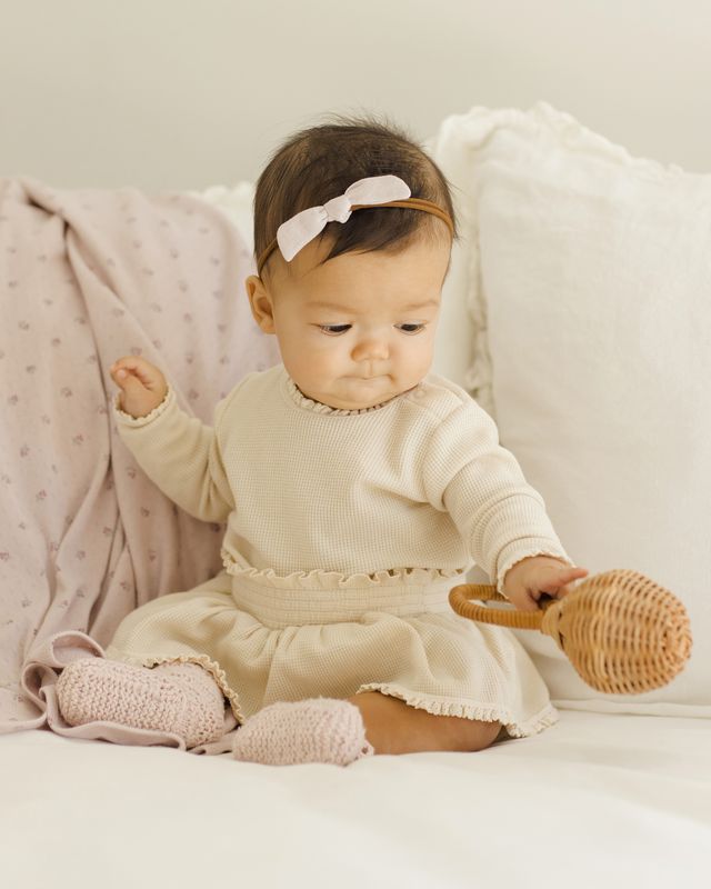 Quincy Mae Little Knot Headband in Lilac